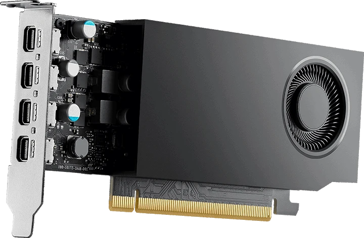 PNY NVIDIA A400 4 GB žemo profilio PCI-Express 3.0 x 16, LP4 GB GDDR6 64 bitų 3x Mini DP 1.4 diegimo vadovas, palaikymo (Pažeista pakuotė)