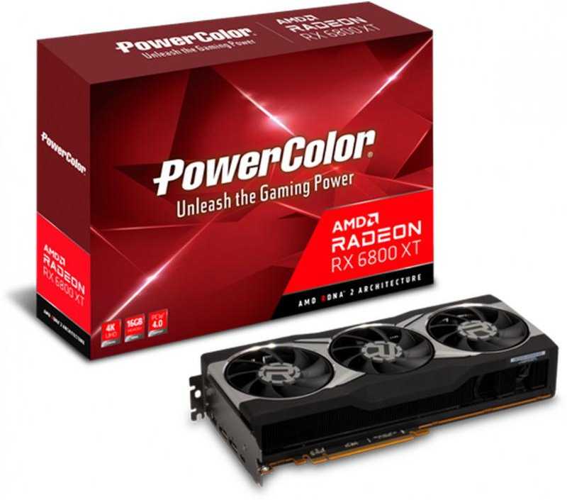 Vaizdo plokštė Powercolor Red Dragon AMD Radeon RX 6800 XT 16GB GDDR6