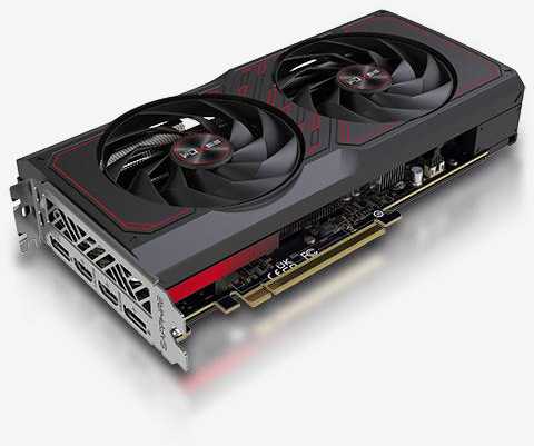 Vaizdo plokštė SAPPHIRE PULSE AMD RADEON RX 7600 XT GAMING OC 16GB GDDR6 DUAL HDMI DUAL DP