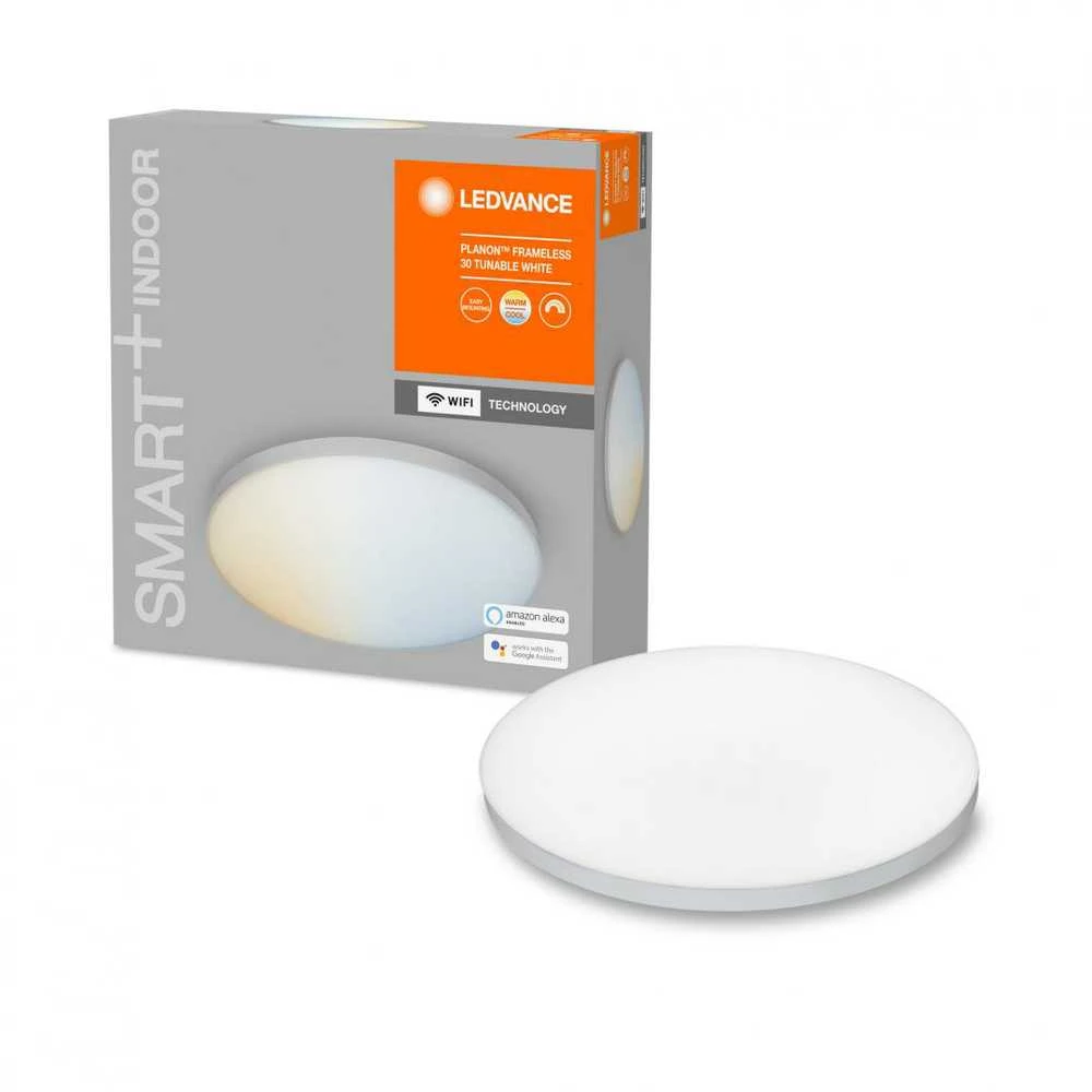 Ledvance SMART+ WiFi Planon berėmės apvalus derinamas Baltas 20W 110° 3000-6500K 300mm, Baltas | Ledvance | SMART+ WiFi Planon berėmė apvalus derinamas Baltas 20W 110° 3000-6500K | 20 W | Derinamas Baltas 3000-6500K | Bevielis internetas
