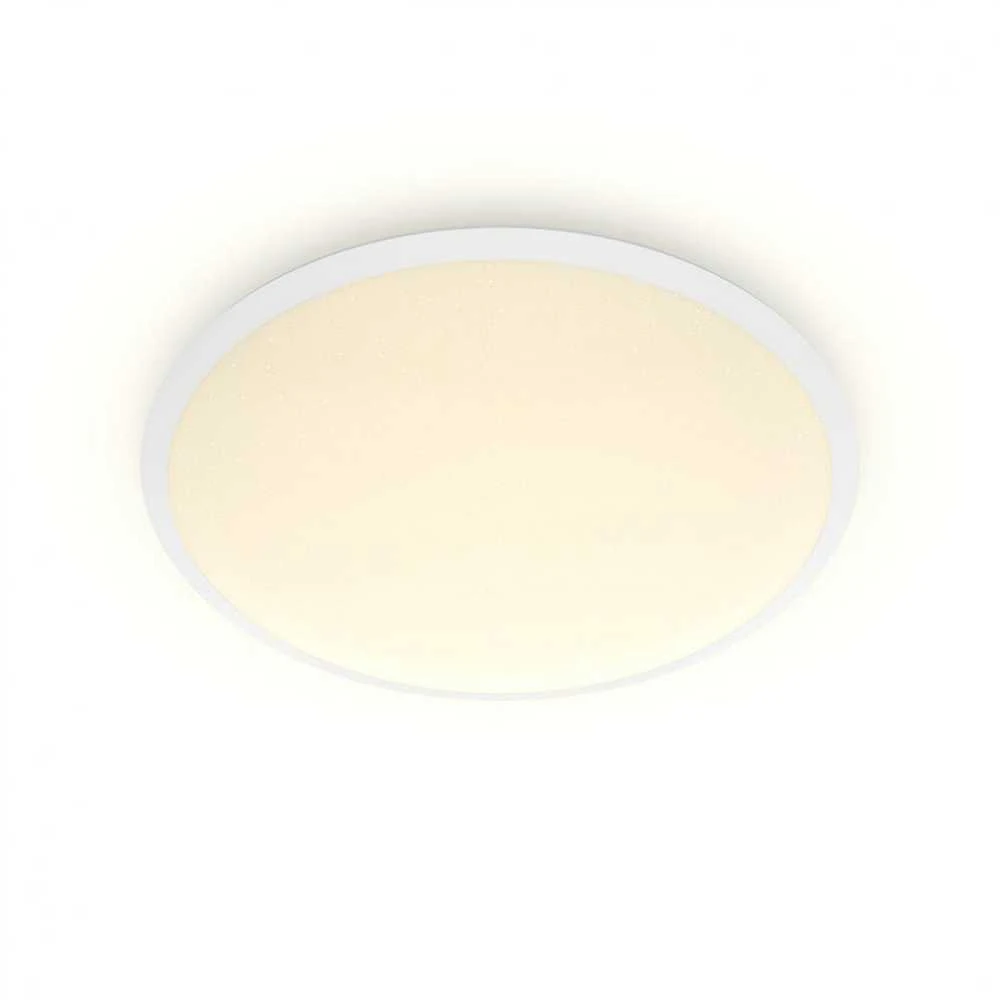 Lubinis šviestuvas Philips Cavanal -kattovalaisin, pyöreä, valkoinen, 1200 lm, 2700K, IP44