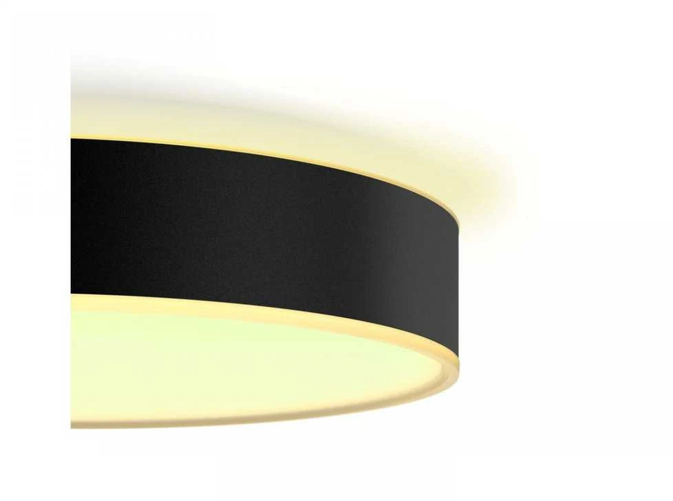 Lubinis šviestuvas Philips Hue Enrave juoda XL lubų lempa