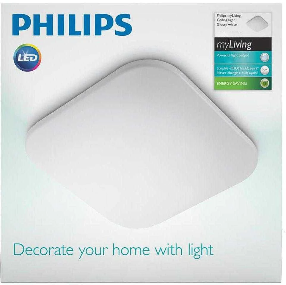 Lubinis šviestuvas Plafoninis šviestuvas Philips Mauve 3111031P3, 17W, LED