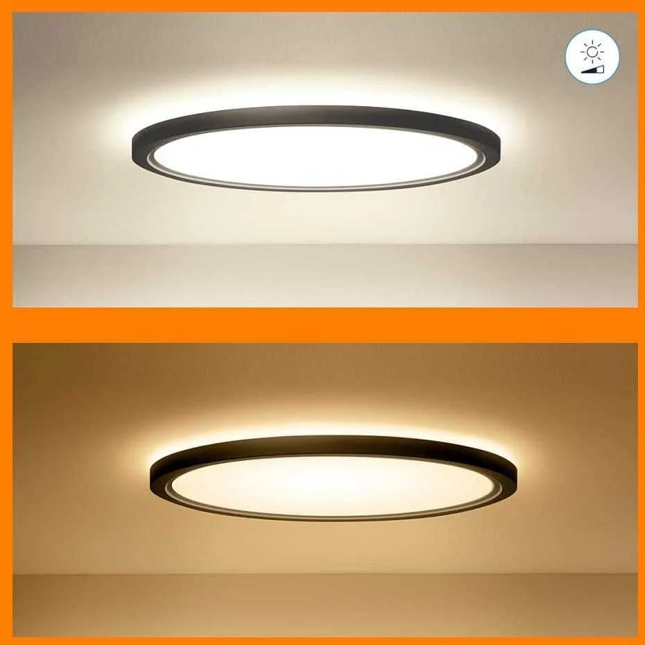 Lubinis šviestuvas WiZ Superslim RGB,22W,2700-6500 (RGB),IP20,juodas