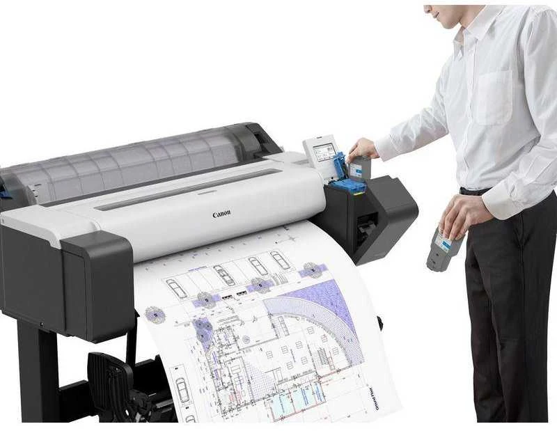 Canon imagePROGRAF TM-350 Plataus formato Rašalinis spausdintuvas Spalvotas A0 Wi-Fi Tinklinis LAN USB