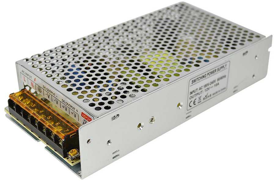 Perjungiamas įtampos šaltinis PNI ST10A 12V 10A stabilizuotas stebėjimo sistemoms