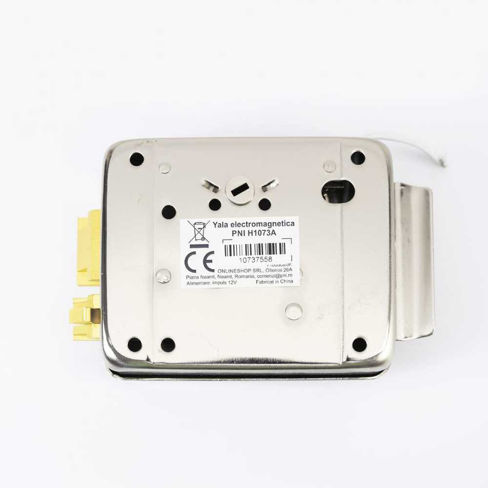 PNI H1073A elektromagnetinė sklendė iš plieno su „Fail Secure“ funkcija, NO