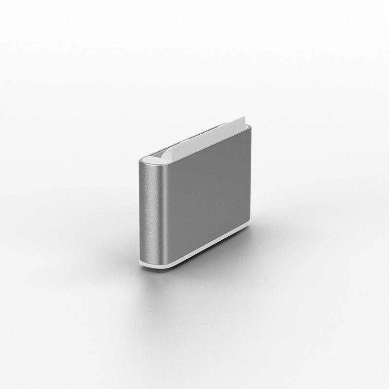 USB Priedas - LINDY USB C Prievado Blokatoriai, ABS, 8.25x5.15x2.4mm, Balti, 10 vnt.