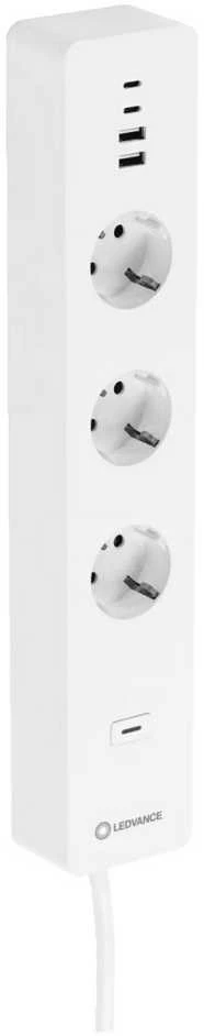 „Ledvance SMART+ WiFi Multi Power Socket“, ES | Ledvance | SMART+ WiFi kelių maitinimo lizdas, ES | 4058075594784 | Baltas