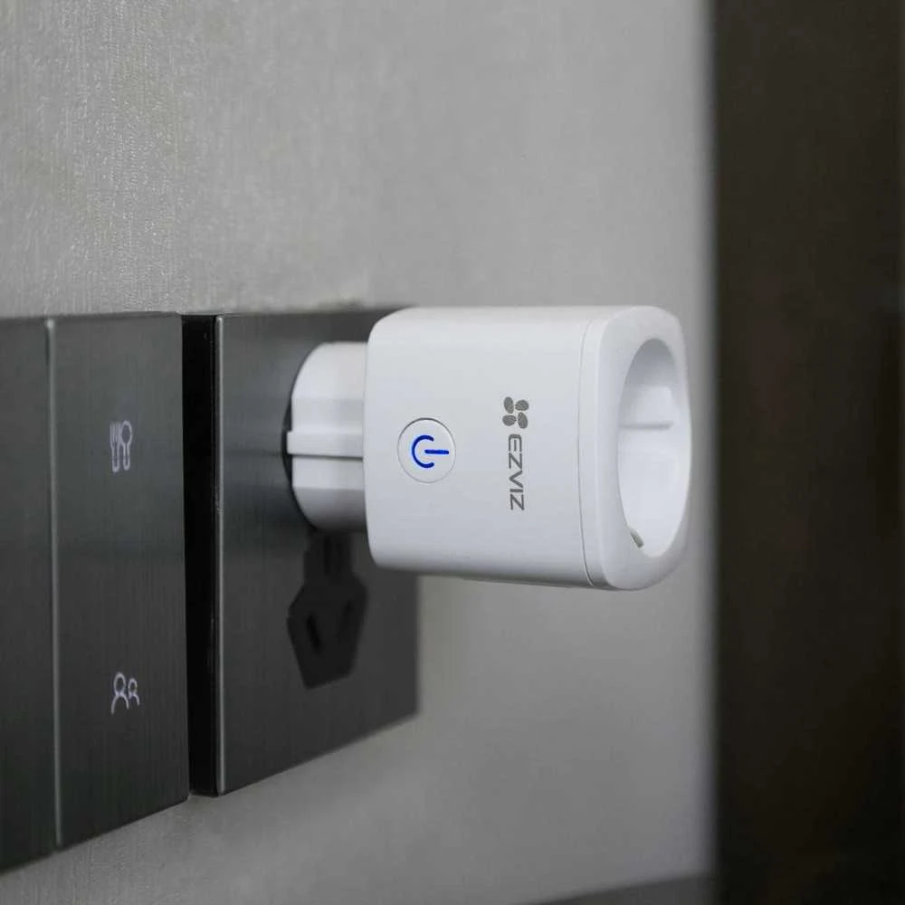 EZVIZ | Išmanusis kištukas su energijos suvartojimo stebėjimo prietaisu (ES standartas) | CS-T30-10B-E | Baltas