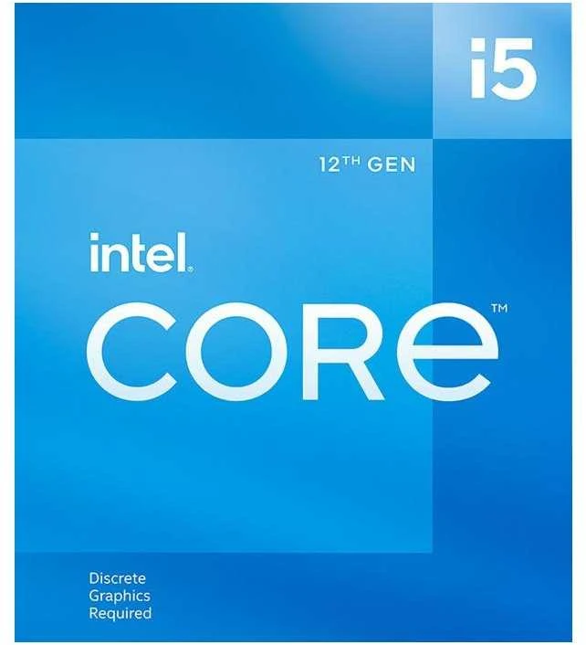 Procesorius Intel S1700 CORE i5 12400F TRAY 6x2,5 65W GEN12