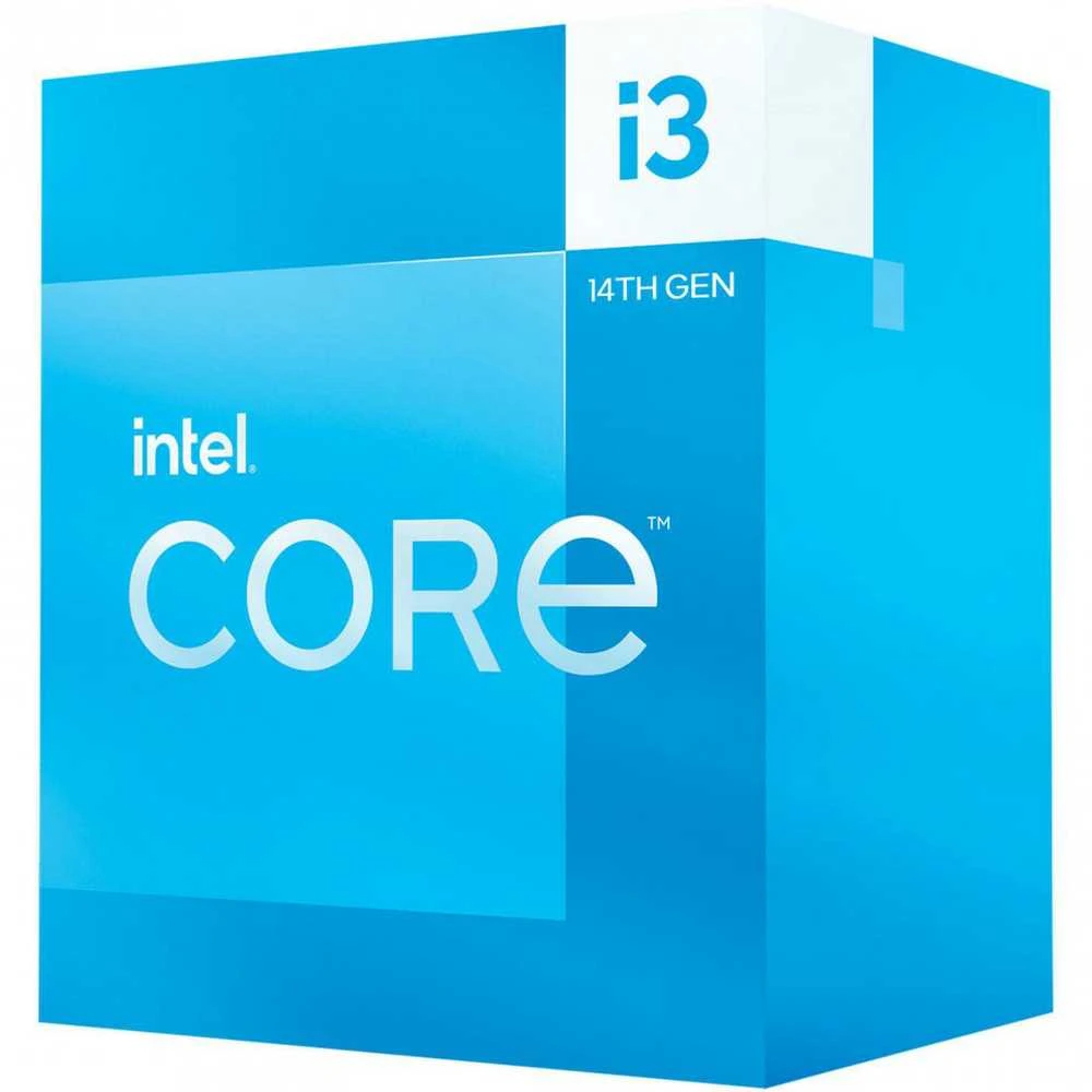 INTEL Core i3-14100 3,5 GHz LGA1700 12M talpyklos dėžutės procesorius