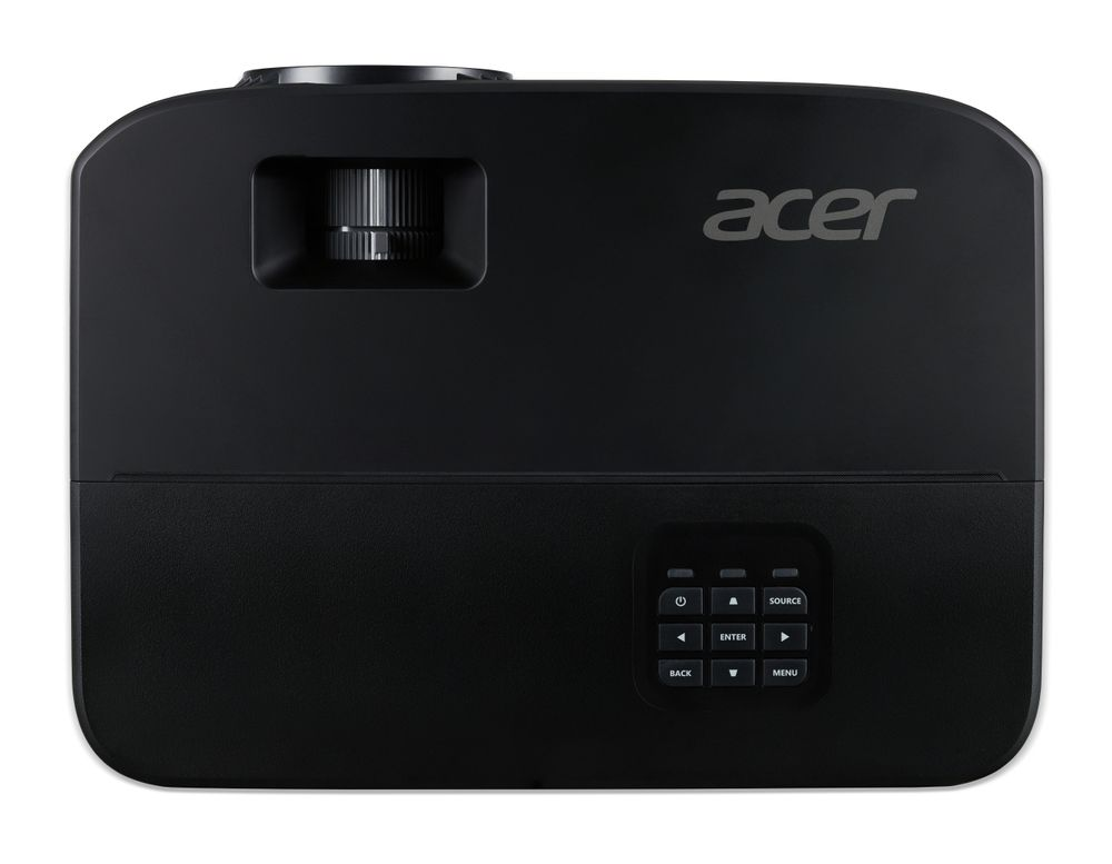 Vaizdo projektorius Acer X1329, WXGA 1280*800, iki 1920*1200, 4800 liumenų, 16:10 / 4:3 / 16:9, 20 000:1, maksimali įstrižainė 300 colių, maksimalus projektavimo atstumas 10 m, 3 W garsiakalbis, lempa 5000 val. / 20 000 val., 29 dB, 2,4kg, D-sub, kompozicinis vaizdo signalas, 2*HDMI, kompiuterio garso įvestis/išvestis, nuolatinės srovės išvestis (5 V / 1,5 A, USB A tipo), RS232