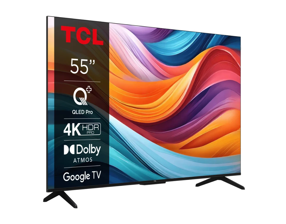 Televizorius TCL QLED 55T7B, 139 cm