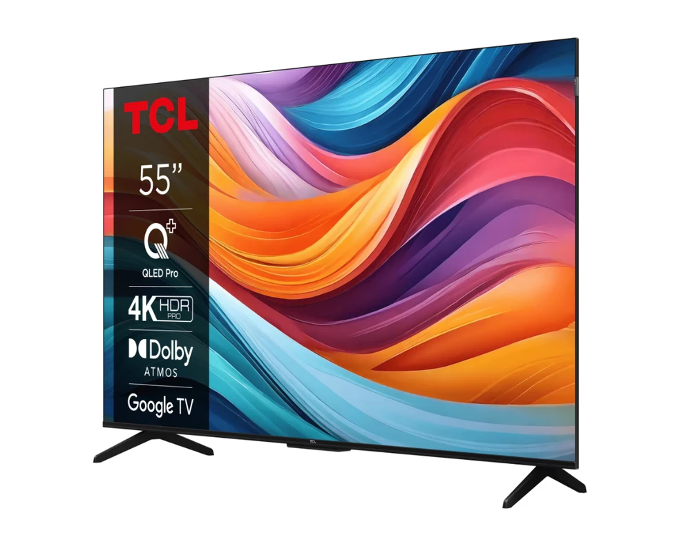 Televizorius TCL QLED 55T7B, 139 cm