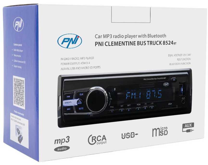 PNI Clementine 8524 Car radio