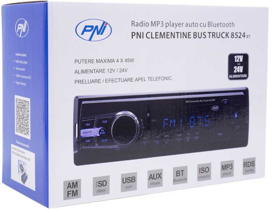 PNI Clementine 8524 Car radio