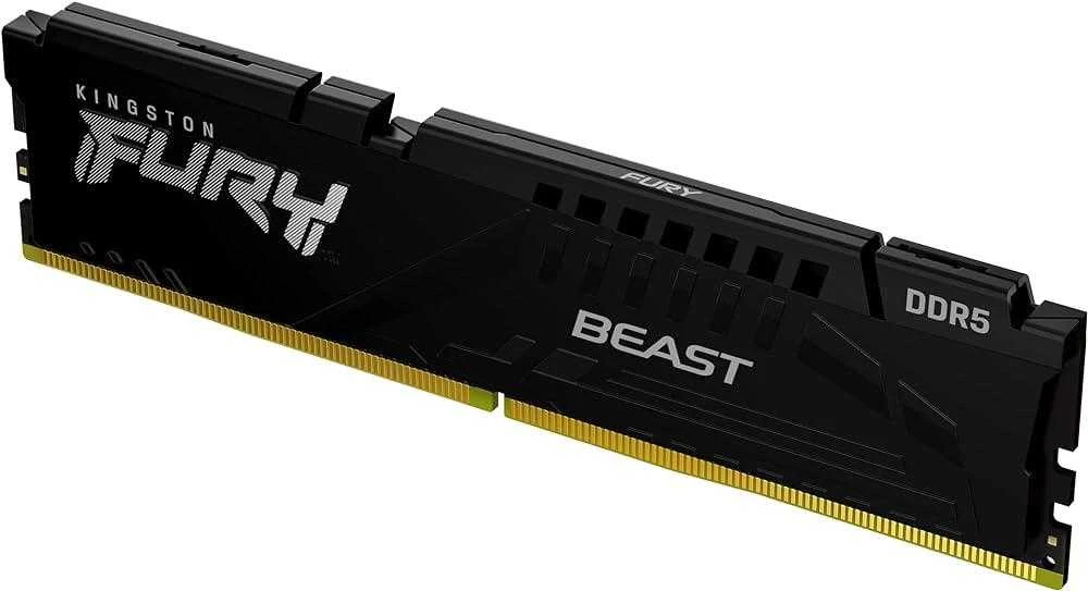 RAM KINGSTON 16GB 6400MT/s DDR5 CL32 DIMM FURY Beast Juodas EXPO