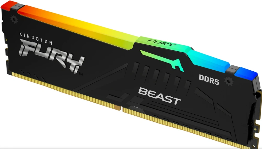Kingston FURY Beast DDR5 32GB RGB atminties modulis