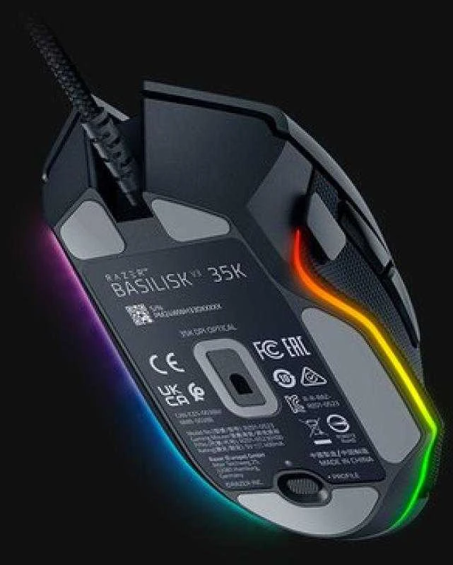 Razer Basilisk V3 35K | Pelė žaidimams | Juodas