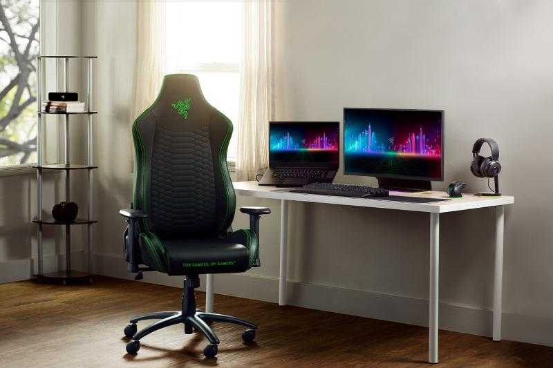Ergonominė Žaidimų kėdė Razer Iskur X Gaming Chair, Juoda-žalia