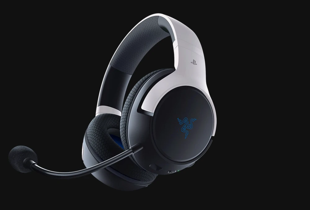 Razer Kaira HyperSpeed ausinės su Playstation logotipu