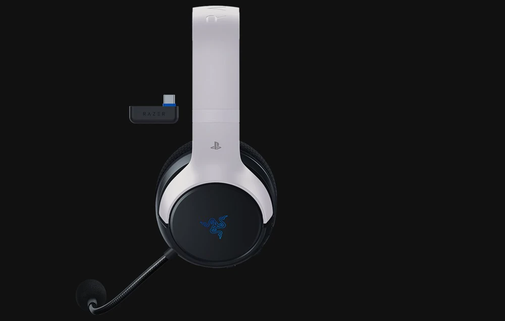 Razer Kaira HyperSpeed ausinės su USB-C siųstuvu