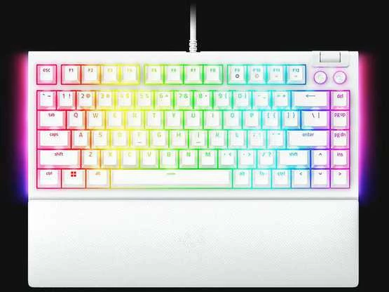 Razer | BlackWidow V4 75% | Klaviatūra žaidimams | su laidu | US | Mechaninė Switches