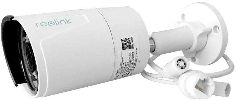 Reolink | IP kamera | RLC-510A | Kulka | 5 MP | Fiksuotas objektyvas | Maitinimas per Ethernet (PoE) | IP66 | H.264 | „MicroSD“ (maks. 256 GB) | Baltas