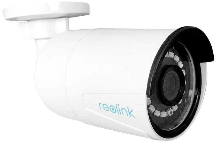 Reolink | IP kamera | RLC-510A | Kulka | 5 MP | Fiksuotas objektyvas | Maitinimas per Ethernet (PoE) | IP66 | H.264 | „MicroSD“ (maks. 256 GB) | Baltas