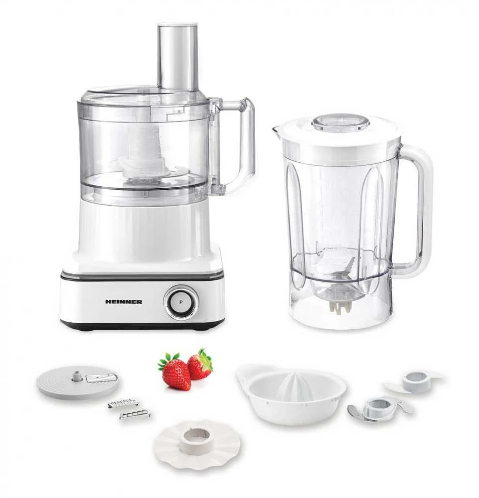 Virtuvinis kombainas HEINNER FINEGOURMET maisto smulkintuvas HFP-K1000WP