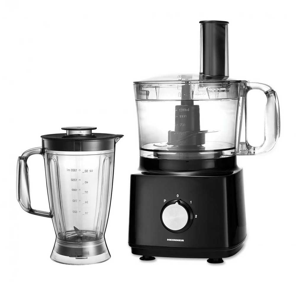 Virtuvinis kombainas 750W HFP-750BK  HEINNER