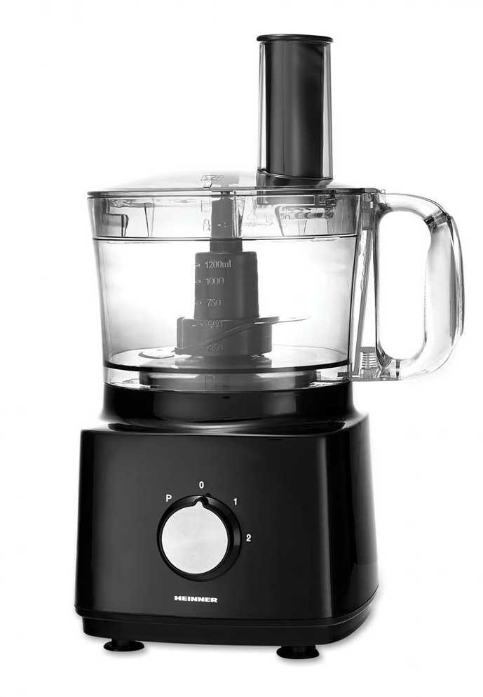 Virtuvinis kombainas 750W HFP-750BK  HEINNER