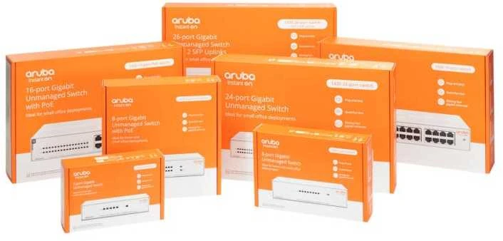 Šakotuvas Hewlett Packard (HP) HPE Aruba Instant On 1430 nevaldomas 8G