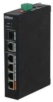 Šakotuvas PRAMONINIS SWITCH'AS POE PFS3106-4ET-60-V2 4 PRIEVADŲ SFP DAHUA