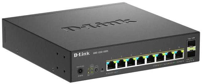 Šakotuvas D-LINK DMS-1250-10SPL/E 8 prievadų kelių gigabitų išmanusis valdomas komutatorius | D-Link