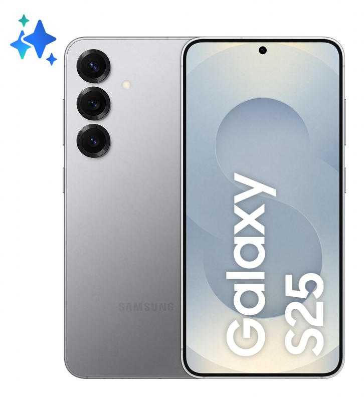 Išmanusis telefonas Samsung Galaxy S25 S931 5G Dual Sim 12GB RAM 256GB – Sidabrinis Shadow