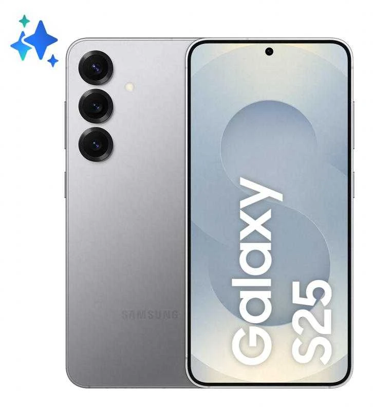Išmanusis telefonas Samsung Galaxy S25 S931 5G Dual Sim 12GB RAM 512GB – Sidabrinis Shadow