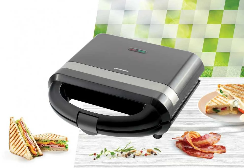 Sumuštinių keptuvas SANDWICH MAKER HEINNER SM-H700BK