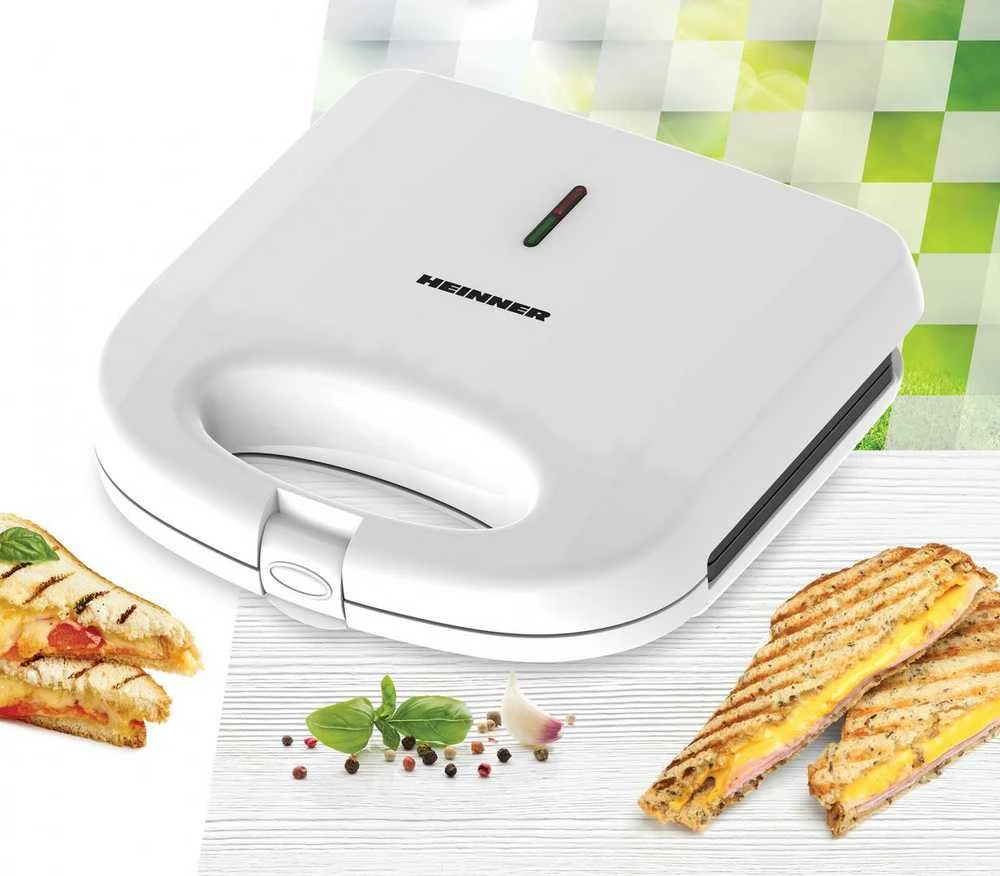 Sumuštinių keptuvas SANDWICH MAKER HEINNER SM-K750FGWH