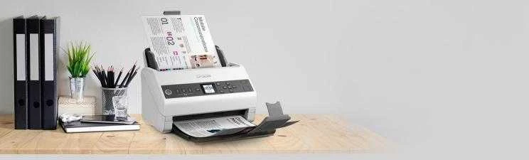 Skeneris Epson | Darbo jėga DS-730N | Spalva | Dokumentų skaitytuvas