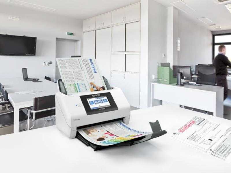 Skeneris Epson | Aukščiausios kokybės tinklo skaitytuvas | Darbo jėgos DS-790WN | Spalva | Bevielis