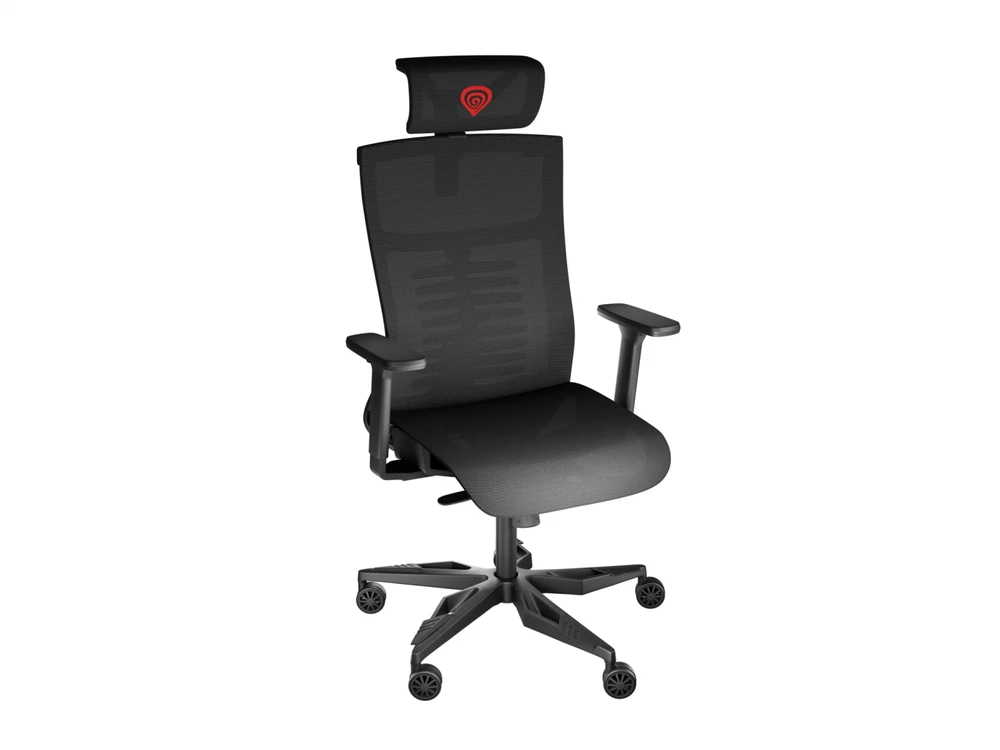Genesis Ergonomic Chair Astat 700 Pagrindinė medžiaga Aliuminis; Ratukų medžiaga: nailonas su CareGlide danga | Juodas