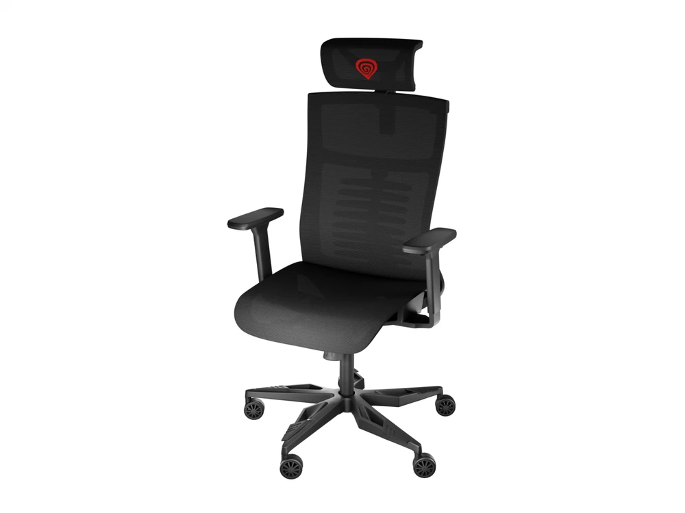 Genesis Ergonomic Chair Astat 700 Pagrindinė medžiaga Aliuminis; Ratukų medžiaga: nailonas su CareGlide danga | Juodas