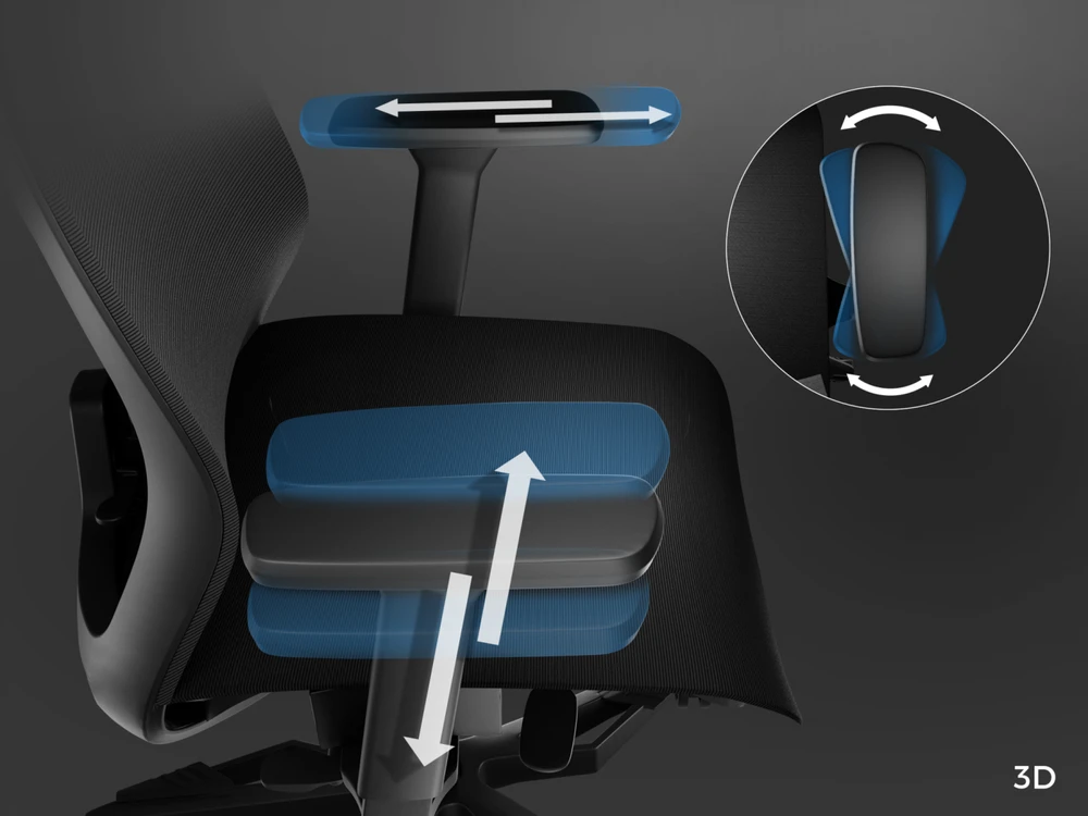 Genesis Ergonomic Chair Astat 700 Pagrindinė medžiaga Aliuminis; Ratukų medžiaga: nailonas su CareGlide danga | Juodas