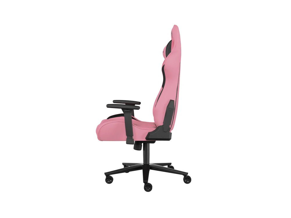 Genesis Gaming Chair Nitro 720 Atlošo apmušalų medžiaga: Eko oda, Sėdynės apmušalų medžiaga: Eko oda, Pagrindo medžiaga: Metalas, Ratukų medžiaga: Nailonas su CareGlide danga | Juodas/Rožinė