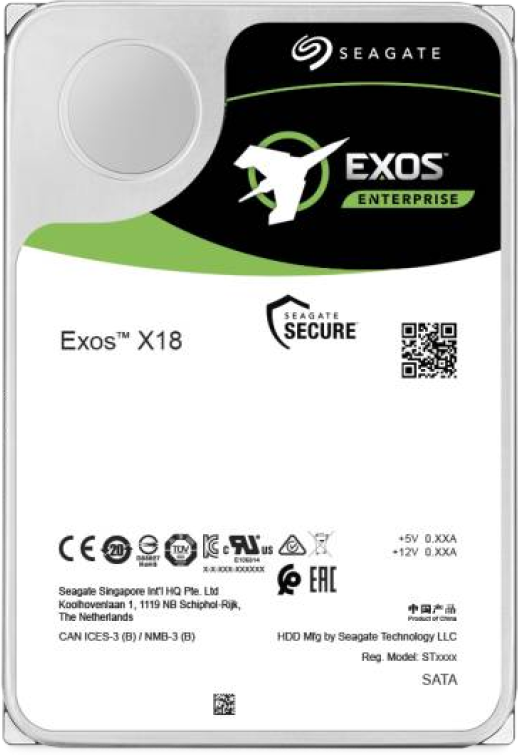 SEAGATE HDD serveris Exos X18 512E/4kn (3.5'/ 18TB/ SATA 6Gb/s / 7200rpm)