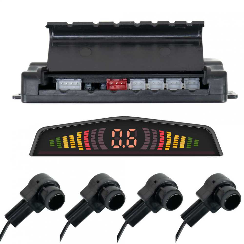 PNI Escort P16 A automobiliniai parkavimo jutikliai su 4 16mm OEM tipo davikliais