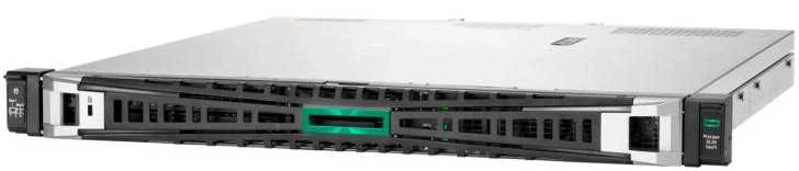 Hewlett Packard (HP) HPE „ProLiant DL20 Gen11 E-2434“ 3,4 GHz 4 c 1 P 32 GB-U 4 SFF 2 x 480 GB SATA SSD 800 W PS ES serveris