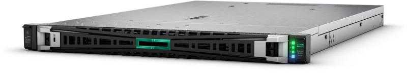 Hewlett Packard (HP) HPE „ProLiant DL365 Gen11 9224“ 2,5 GHz 24 c 64 GB-R 8SFF MR408i-o 2 x 480 GB SATA SSD 2 x 1000 W PS ES serveris